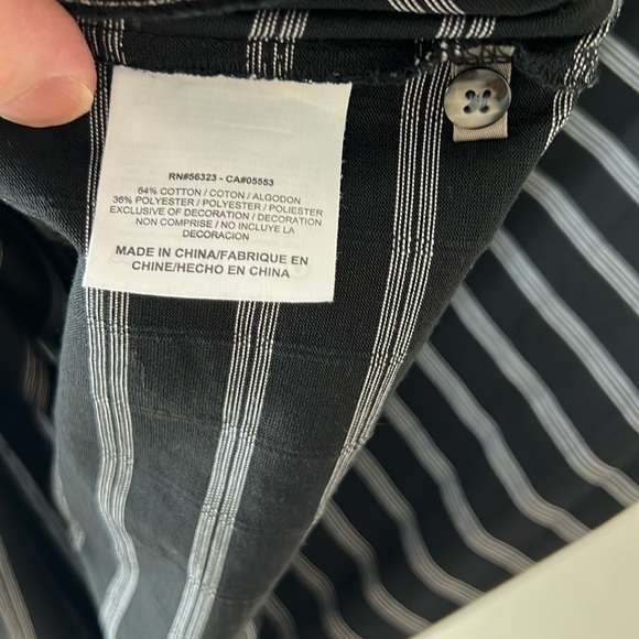 Nike Tiger Woods Collection Classic Black Striped Polo Large - Picture 6 of 8